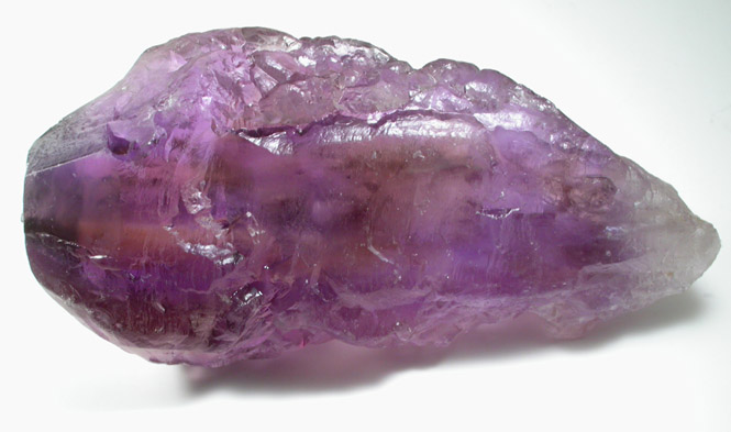 Quartz var. Ametrine (with rare pinacoid termination face) from Anahi Mine, La Gaiba District, Sandoval Province, Santa Cruz Department, Bolivia