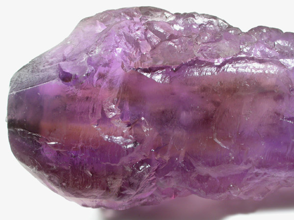 Quartz var. Ametrine (with rare pinacoid termination face) from Anahi Mine, La Gaiba District, Sandoval Province, Santa Cruz Department, Bolivia