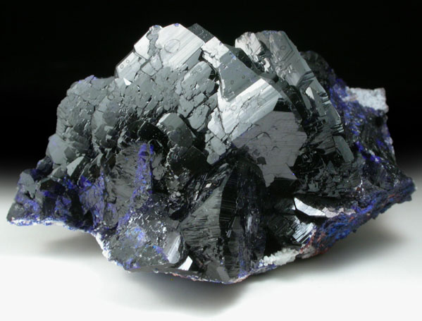 Azurite from Milpillas Mine, Cuitaca, Sonora, Mexico