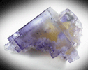 Fluorite with Chalcopyrite from Denton Mine, Harris Creek District, Hardin County, Illinois