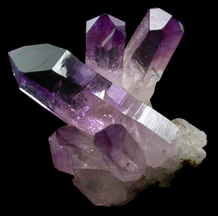 Quartz var. Amethyst Quartz from Piedra Parada, near Las Vigas, Tatatila, Veracruz, Mexico