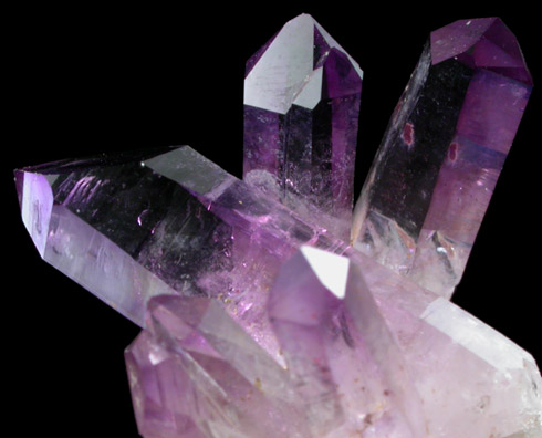 Quartz var. Amethyst Quartz from Piedra Parada, near Las Vigas, Tatatila, Veracruz, Mexico