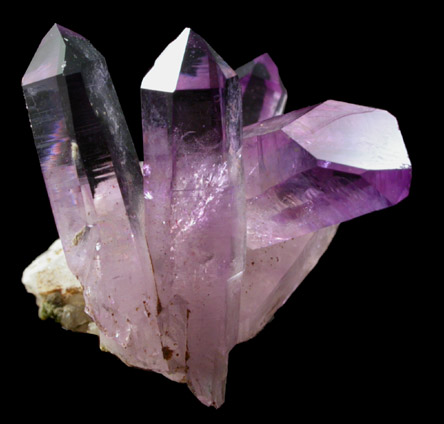 Quartz var. Amethyst Quartz from Piedra Parada, near Las Vigas, Tatatila, Veracruz, Mexico