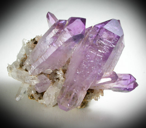 Quartz var. Amethyst from Piedra Parada, near Las Vigas, Tatatila, Veracruz, Mexico