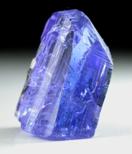 Zoisite var. Tanzanite with Graphite from Merelani Hills, western slope of Lelatama Mountains, Arusha Region, Tanzania (Type Locality for Tanzanite)