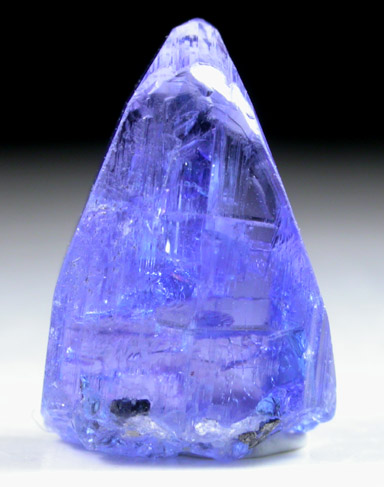 Zoisite var. Tanzanite from Merelani Hills, western slope of Lelatama Mountains, Arusha Region, Tanzania (Type Locality for Tanzanite)