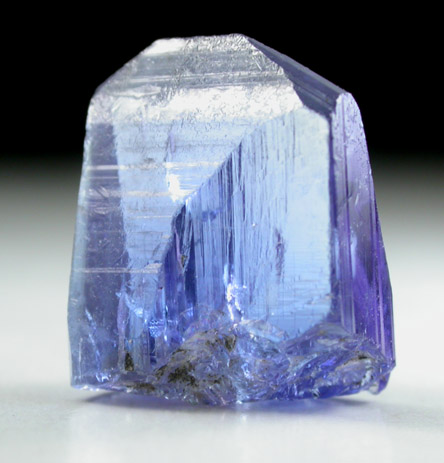 Zoisite var. Tanzanite from Merelani Hills, western slope of Lelatama Mountains, Arusha Region, Tanzania (Type Locality for Tanzanite)