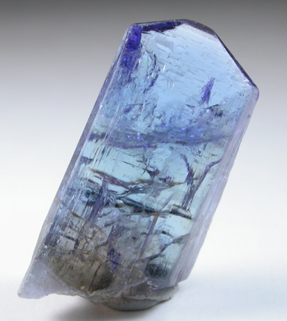 Zoisite var. Tanzanite from Merelani Hills, western slope of Lelatama Mountains, Arusha Region, Tanzania (Type Locality for Tanzanite)