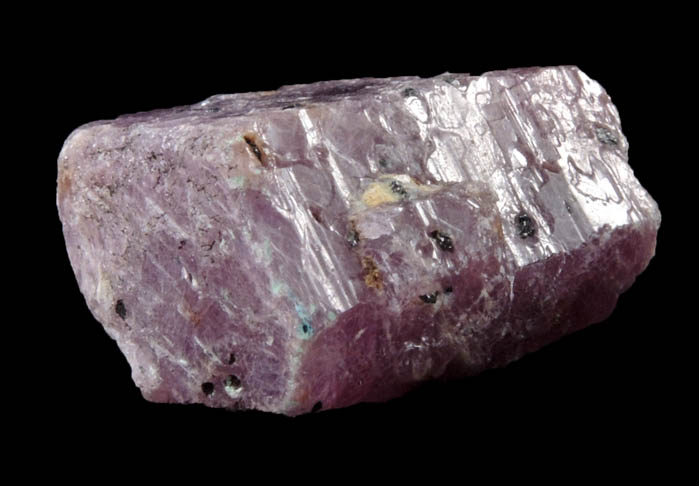 Corundum var. Ruby from Mysuru (formerly Mysore), Karnataka, India