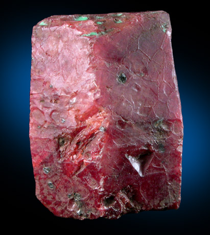 Corundum var. Ruby from Mysuru (formerly Mysore), Karnataka, India