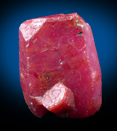 Corundum var. Ruby from Mysuru (formerly Mysore), Karnataka, India