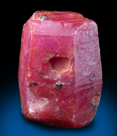 Corundum var. Ruby from Mysuru (formerly Mysore), Karnataka, India