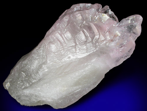 Quartz var. Rose Quartz Crystals from Lavra da Ilha, Taquaral, Jequitinhonha River, Minas Gerais, Brazil