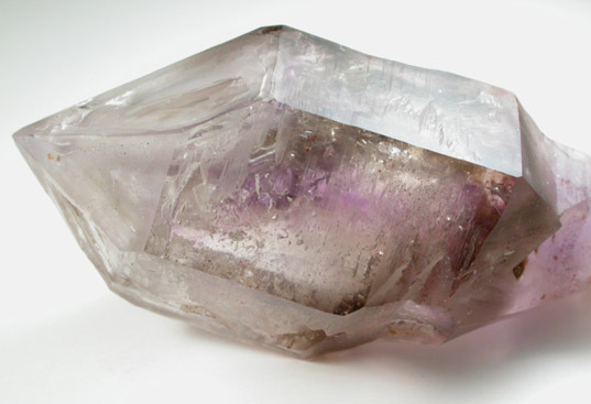 Quartz var. Amethyst Scepter formation with moveable bubble inclusion from Tafelkop, Goboboseb Mountains, 27 km west of Brandberg Mountain, Erongo region, Namibia