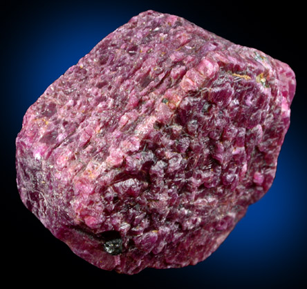 Corundum var. Ruby from Mysuru (formerly Mysore), Karnataka, India