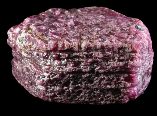 Corundum var. Ruby from Mysuru (formerly Mysore), Karnataka, India