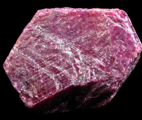 Corundum var. Ruby from Mysuru (formerly Mysore), Karnataka, India