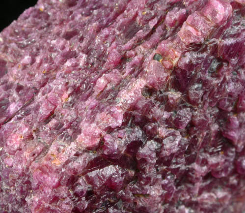 Corundum var. Ruby from Mysuru (formerly Mysore), Karnataka, India