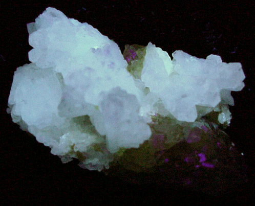 Celestine on Sulfur from La Grasta Mine, Delia, Caltanissetta Province, Sicily, Italy