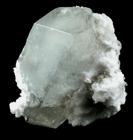 Celestine with Calcite from Salem, Washington County, Indiana