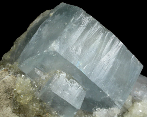 Celestine from Sylvania Aggregates Quarry, South Rockwood, Monroe County, Michigan