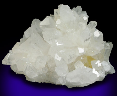 Celestine on Sulfur from Miniera di Cozzo Disi, Casteltermini, Agrigento, Sicily, Italy