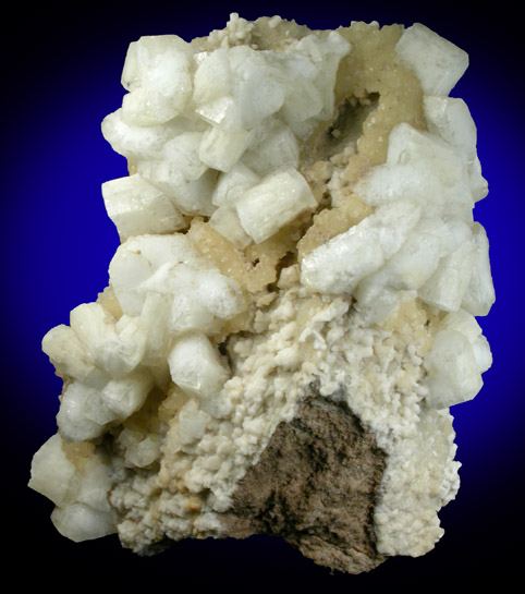 Celestine and Calcite from Lime City Quarry, Wood County, Ohio