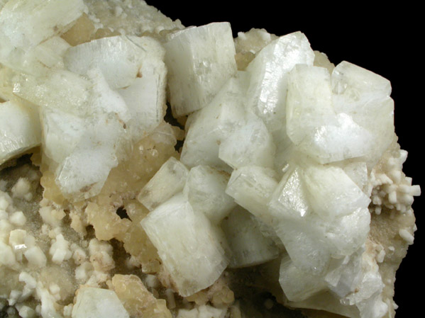 Celestine and Calcite from Lime City Quarry, Wood County, Ohio