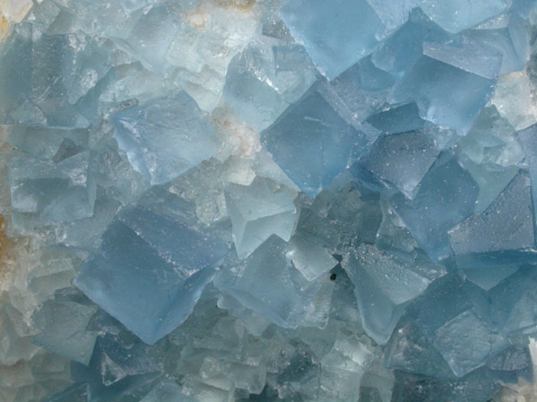 Fluorite on Quartz with Barite and Galena from Blanchard Mine, Hansonburg District, 8.5 km south of Bingham, Socorro County, New Mexico