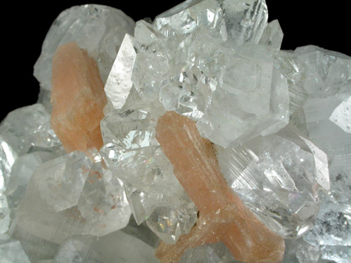 Apophyllite with Stilbite-Ca from Jalgaon, Maharashtra, India