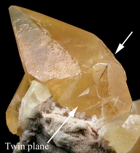 Calcite from Gallatin Canyon, Gallatin County, Montana