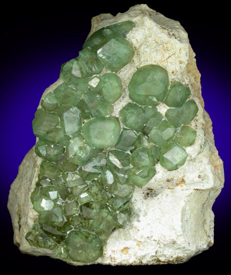 Andradite var. Demantoid Garnet from Antetezambato, Ambanja, Antsiranana Province, Madagascar