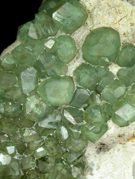 Andradite var. Demantoid Garnet from Antetezambato, Ambanja, Antsiranana Province, Madagascar