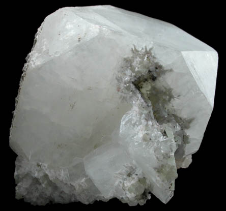 Apophyllite with Laumontite and Prehnite from Route 46 road cut, Great Notch, Passaic County, New Jersey