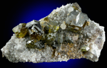 Sphalerite on Quartz from Commodore Mine, Creede District, Mineral County, Colorado