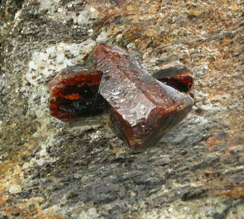Staurolite from Cook Road Locality, Windham, Cumberland County, Maine