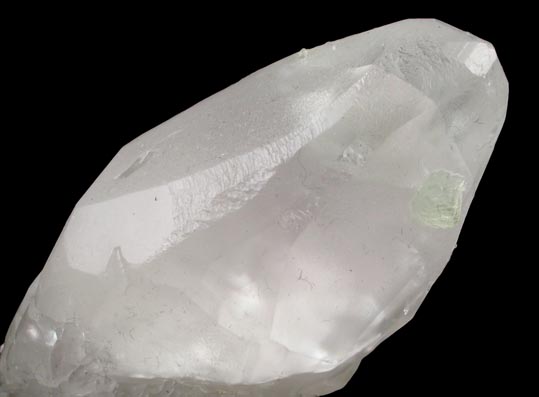 Calcite with Prehnite from Prospect Park Quarry, Prospect Park, Passaic County, New Jersey