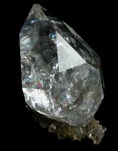 Quartz var. Herkimer Diamond from Diamond Acres (Hastings Farm), Fonda, Montgomery County, New York