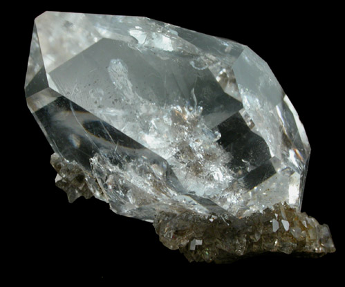 Quartz var. Herkimer Diamond from Diamond Acres (Hastings Farm), Fonda, Montgomery County, New York