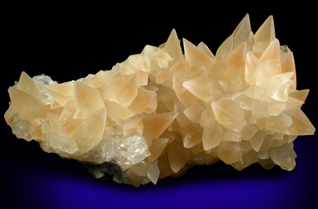 Calcite from Minerva #1 Mine, Rosiclare Level, Cave-in-Rock District, Hardin County, Illinois