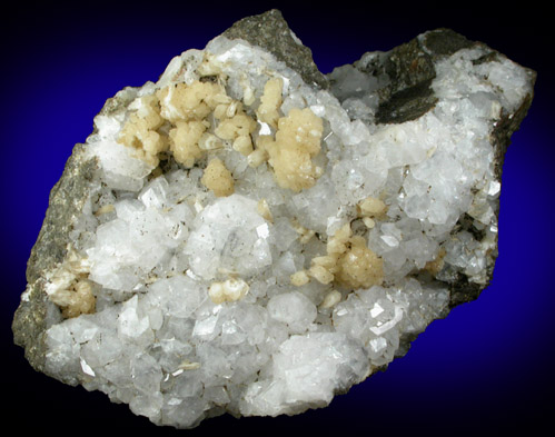 Apophyllite with Stilbite-Ca from Laurel Hill (Snake Hill) Quarry, Secaucus, Hudson County, New Jersey