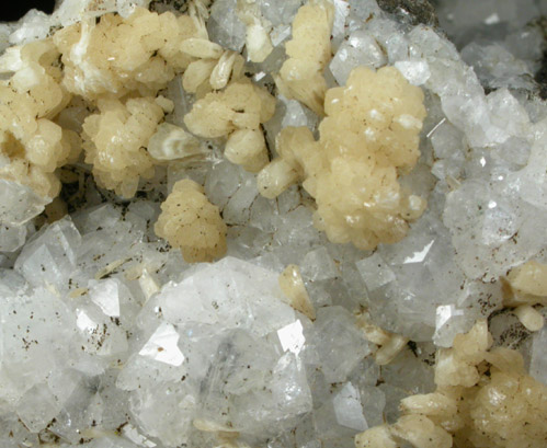 Apophyllite with Stilbite-Ca from Laurel Hill (Snake Hill) Quarry, Secaucus, Hudson County, New Jersey