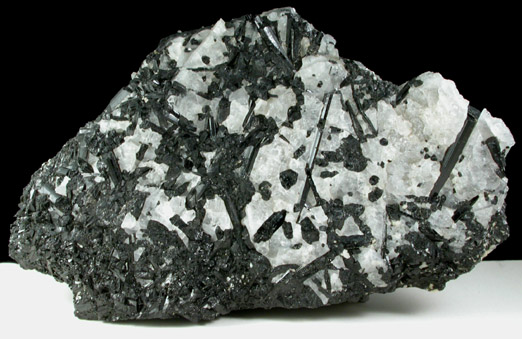 Schorl Tourmaline in Quartz from Belchertown, Hampshire County, Massachusetts