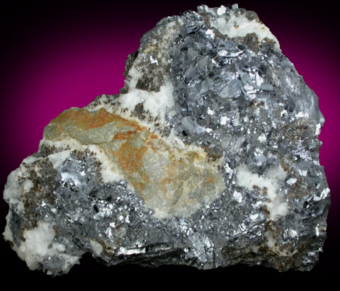 Galena with Sphalerite from Delaware Aqueduct Shaft 2A, Wawarsing, Ulster County, New York