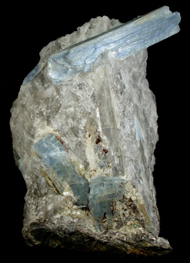 Kyanite in Quartz from Windham, Cumberland County, Maine