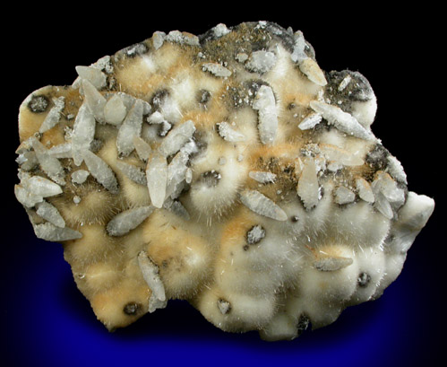 Natrolite with Calcite from Quarry Hill, Springfield, Lane County, Oregon