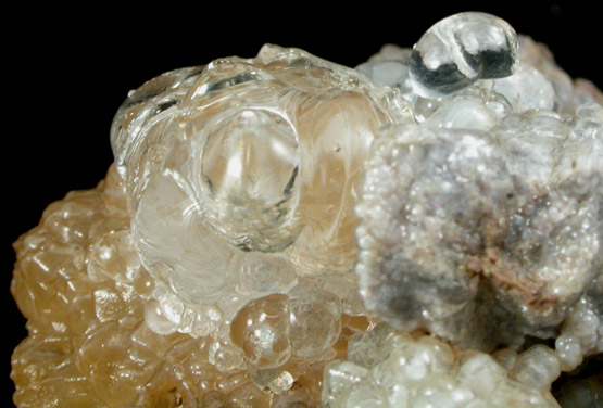 Opal var. Hyalite from Valec (Waltsch), Karlovy Vary, Doupovske Hills, Bohemia, Czech Republic