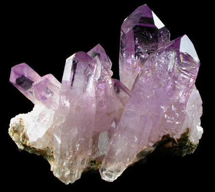 Quartz var. Amethyst from Piedra Parada, near Las Vigas, Tatatila, Veracruz, Mexico