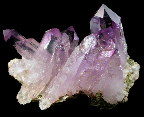 Quartz var. Amethyst from Piedra Parada, near Las Vigas, Tatatila, Veracruz, Mexico