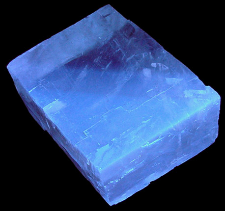 Calcite (fluorescent and phosphorescent) from Terlingua District, Brewster County, Texas